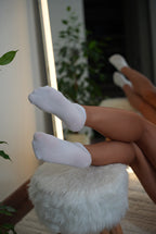 Getragene Socken